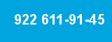 922 611-91-45 922 611-91-45